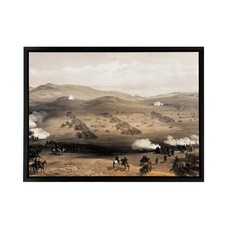 Simpson The Charge of the Light Brigade Framed Canvas Wall Art Print