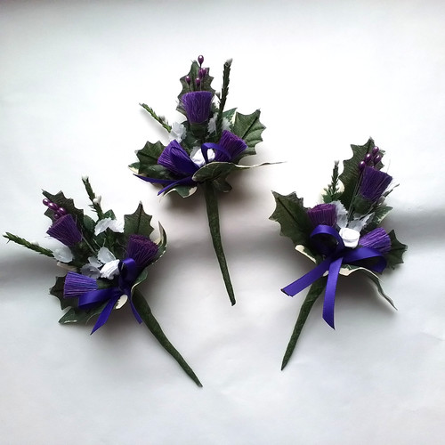 Scottish style thistle - 3,