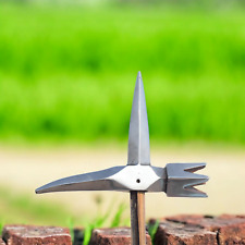 Hand Forged Carbon Steel Medieval War Hammer Collectibles Weapon Replica