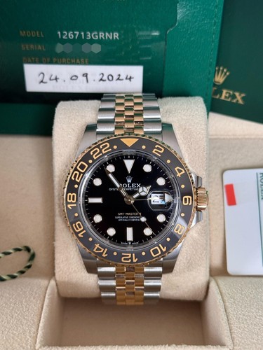 Rolex gmt master 126713grnr - rolex,