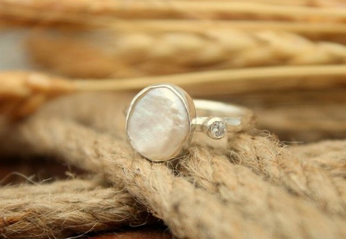 Antique baroque pearl 925 - antique,