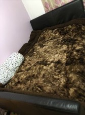 Double Bed Frame - With Head Rest