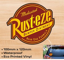 Rust-Eze / Rusteze Vinyl Sticker - Car Van Laptop Cars