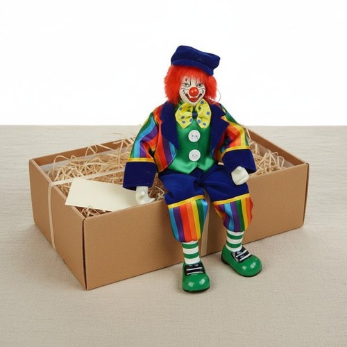 Dangling leg clown doll - leg,