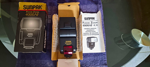 Sunpak power zoom 4000af - 4000af, flash