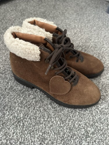 Topshop women brown real - brown,