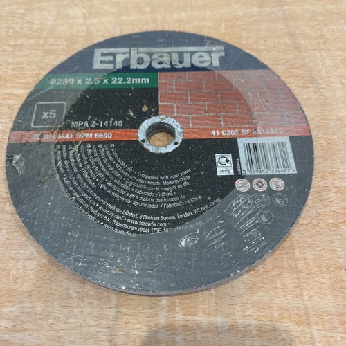 Erbauer stone cutting discs - stone,