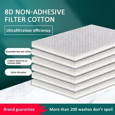 8-Layers Aquarium Filter Sponge High-Density Cotton Sponge  For Fish Tank Pond