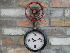Pipe Clock Industrial Decor