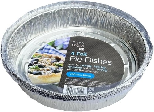 Large round aluminium - 9",