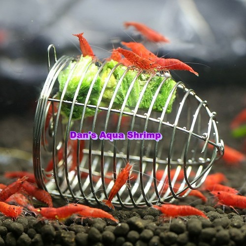 Stainless shrimp feeding cage - shrimp,