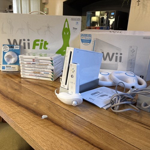 Wii console with - wii, board