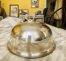 Antique WILLIAM HUTTON Sheffield English Silverplate MEAT DOME Dinner Service