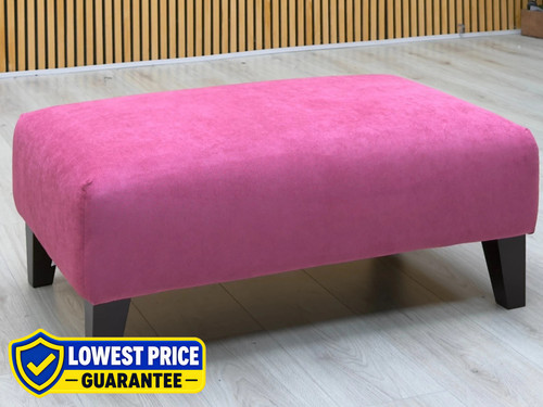 Dfs orka footstool pink - 'orka',