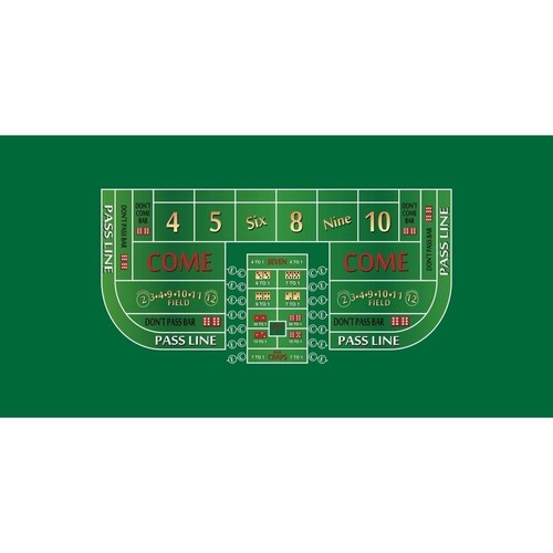 Craps table practice - practice, layout