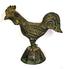 Antique Thai Fighting Cockerel