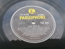 THE BEATLES  1963  PLEASE PLEASE ME U.K. STEREO  LP  33 1/3   EJD GOLD  SLEEVE