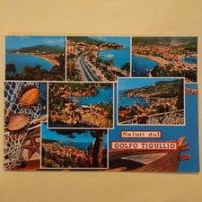 GREETINGS FROM THE TIGULL GULF - COLOR POSTCARD WRITTEN - NO STAMP