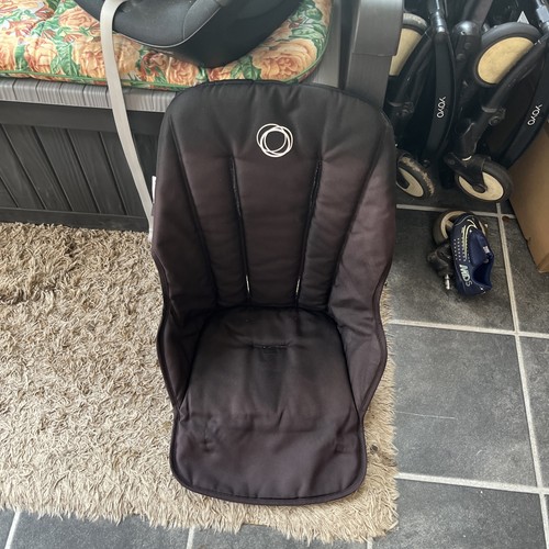 Bugaboo lynx seat fabric - lynx, black
