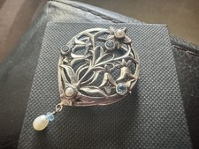 Edwardian style scarf ring