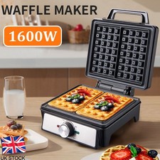 Waffle Maker Non-Stick Iron