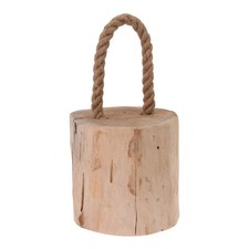 Stylish Teak Door Stop With