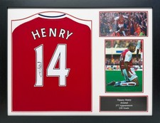 THIERRY HENRY SIGNED ARSENAL