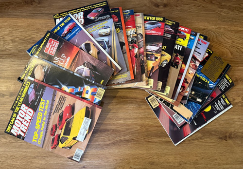 Motor trend magazine lot - motor,