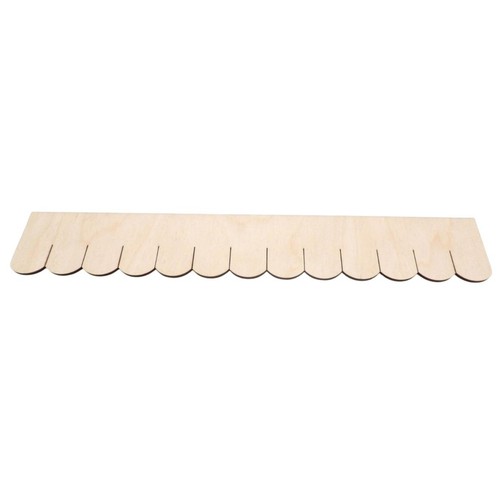 Set wooden shingle strips - set,