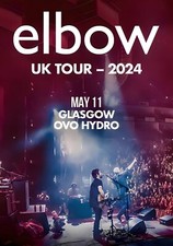 Elbow Glasgow 2024 A3 A4 Print Poster Album Unframed