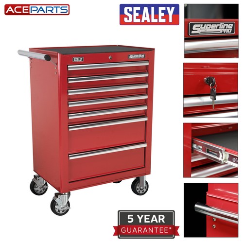 Sealey red tool box - red,