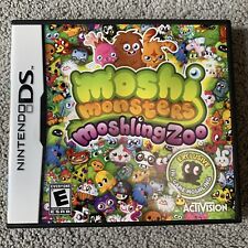Nintendo DS - Moshi Monsters Moshling zoo ds game With Manual