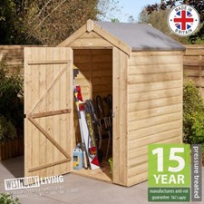 4x4 wooden apex garden - ft,