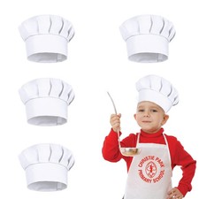 4PCS Kids Chef Hat -