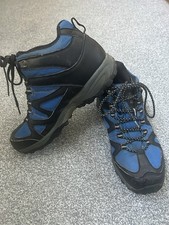 Regatta Isotex Gatlin Mid Women's Black & Blue Waterproof Boots Size 7 41 Laced