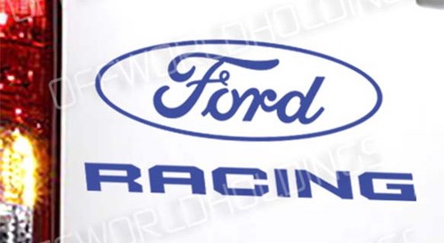 Ford racing sticker - racing, logo