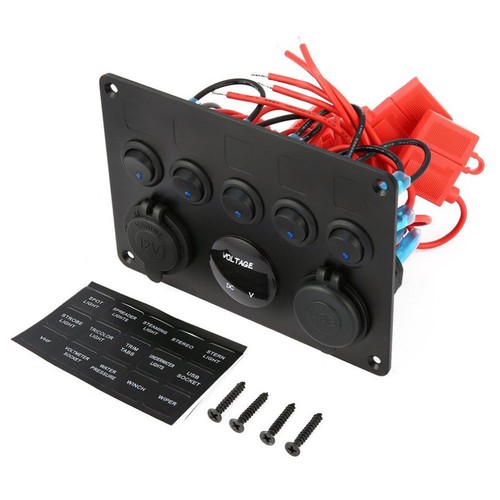 Gang 12v 24v inline - 5, 12v/24v