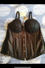 Janet Reger basque with suspenders. Size 34D  BNWT
