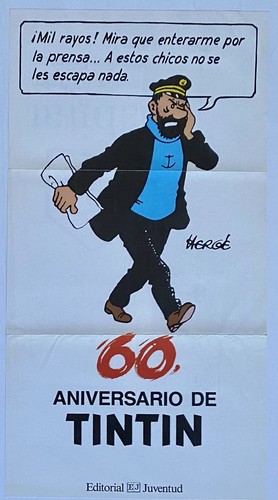Original tintin captain - original,