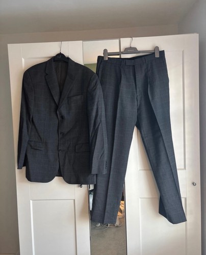 Next grey check suit - ,,
