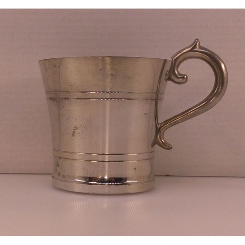 Pewter child cup woodbury - pewter,