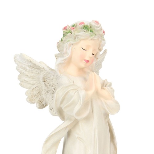 Solar angel statue automatic - statue,