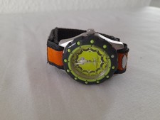 Rare Animal Watch Black/Lime Green W005 series Official Animal watchstrap Used