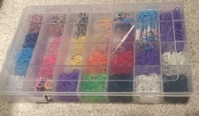 Loom Bands Assorted Colours In Plastic Box