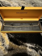 9ct gold belcher bracelet - belcher,
