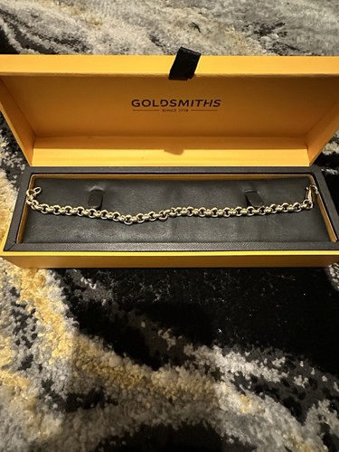 9ct gold belcher bracelet - belcher,
