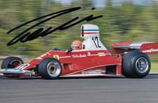 NIKI LAUDA HAND SIGNED 6X4 F1