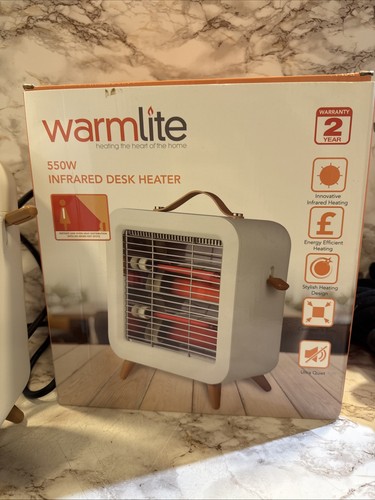Warmlite infrared desk heater - infrared,