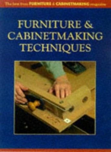 Furniture making techniques - making,