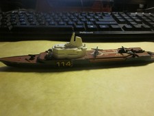Matchbox Sea kings Warship with Two helicopters